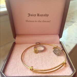 Juicy Couture Matching bracelet and ring