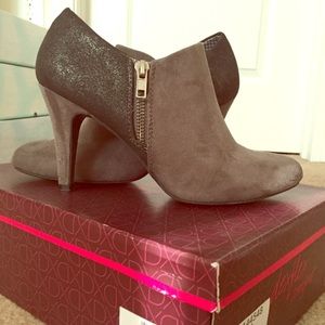 Grey Ankle Booties