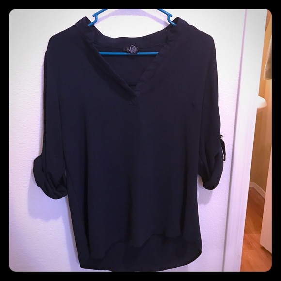 Navy blue tunic medium from rue21