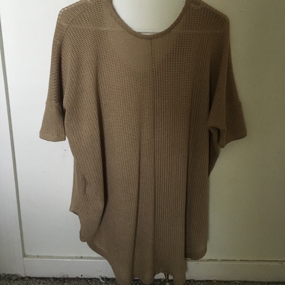 Taupe Knit Sweater - Picture 4 of 4