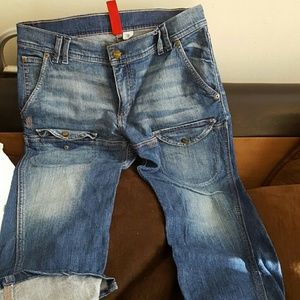 Hnm ankle denim ankle capri size 31