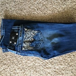 size 25 miss me jeans inseam 30