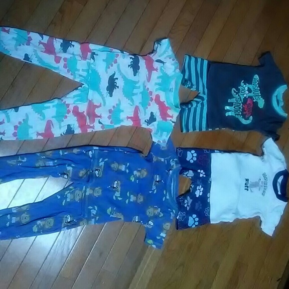 Toddler boys short sleeve pajamas