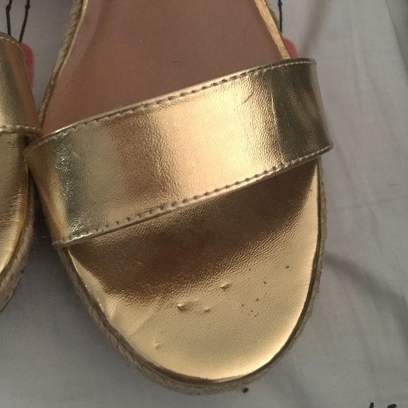 Lilly Pulitzer for Target Shoes - Lilly Pulitzer for target gold wedges new Lilly Pulitzer for Target Shoes - Lilly Pulitzer for target gold wedges new