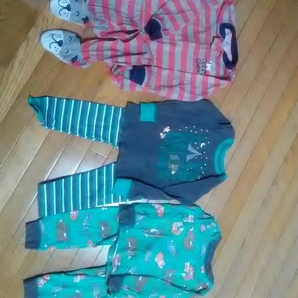 Toddler boys long sleeve pajamas