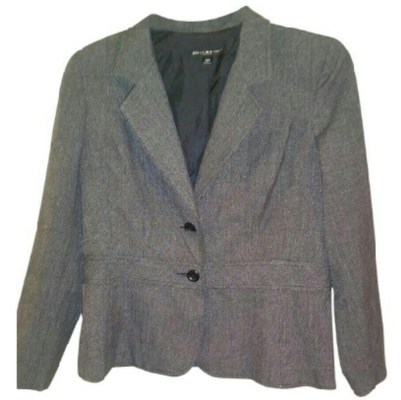 Women's Gray Career Work Blazer