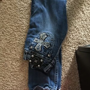 size 26 miss me jeans inseam 30