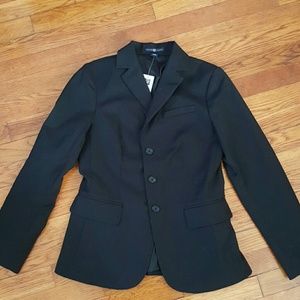Gap black button down blazer