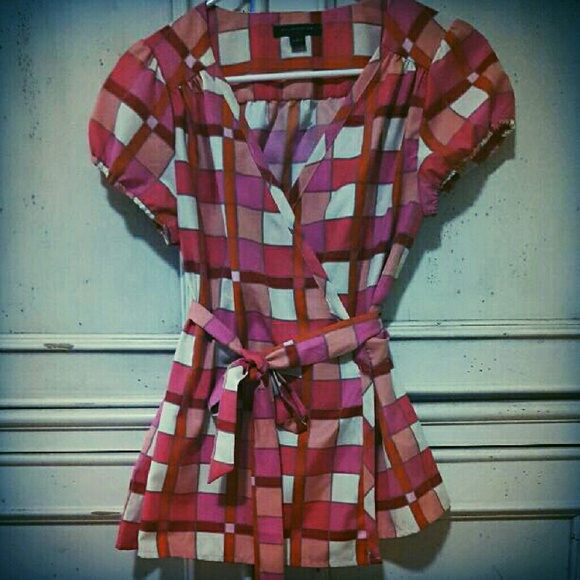 Banana Republic Tops - NWOT Banana Republic Silk Wrap Shirt