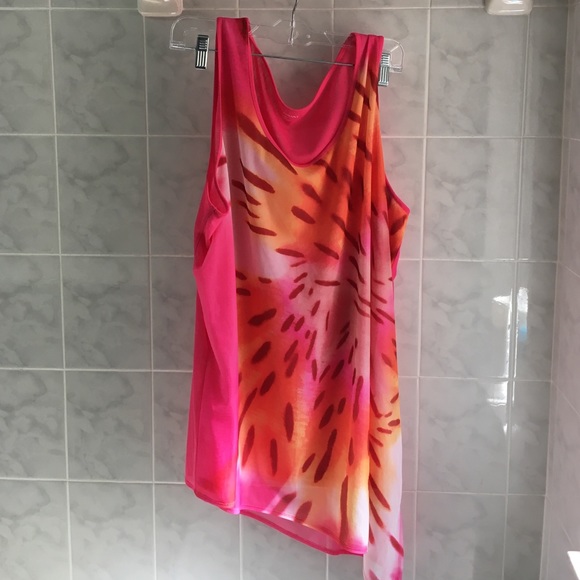 Lane Bryant hot pink tank top