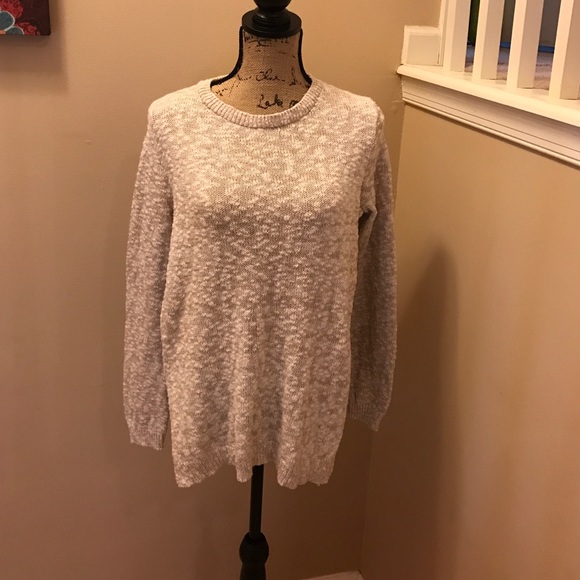 Express sweater with side slits