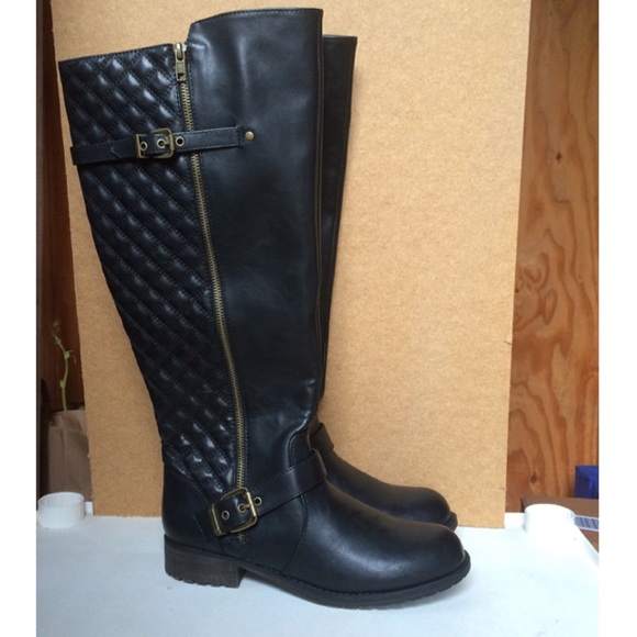 Quilted Riding Boots - Picture 4 of 4