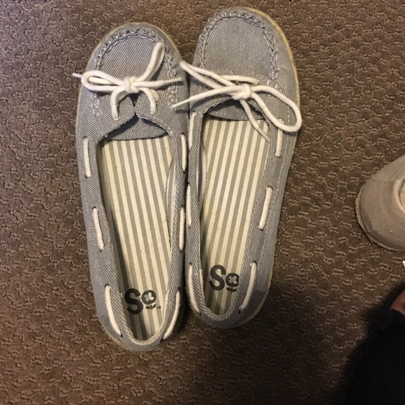 slip on stripped shoes!