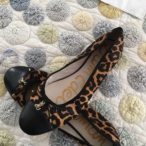 Sam Edelman calf hair flats