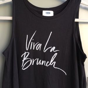 Viva La Brunch Old Navy Tank NWT