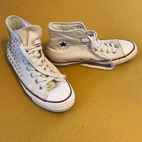 Chuck Taylor studded All Star converse size 9.5