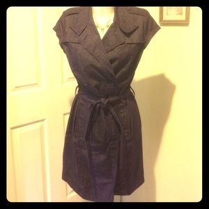 Beautiful denim double breasted dress Sz 10