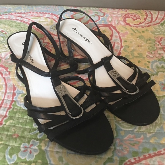 Like new Etienne Aigner sandals. Sz 8.5
