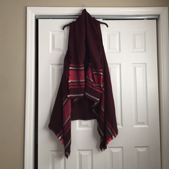 Aerie scarf vest - one size