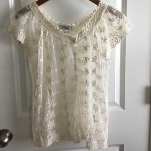 Adorable lace top