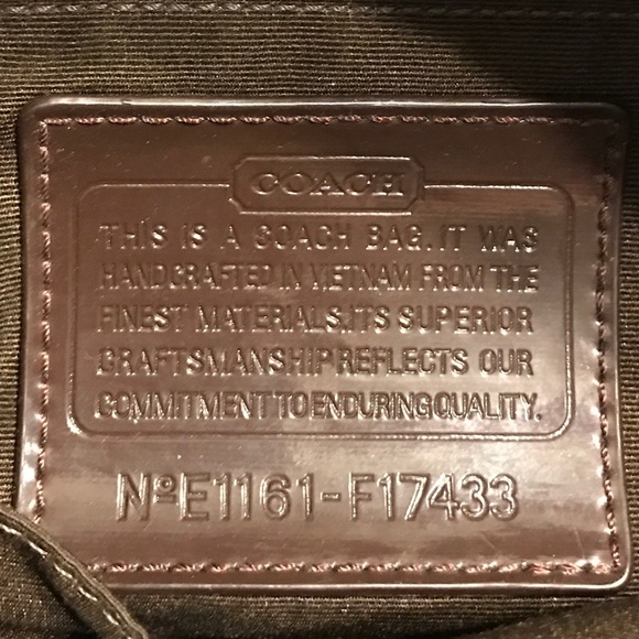 Authentic Coach tote bag - Picture 6 of 7