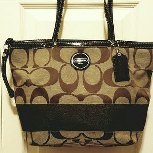 Authentic Coach tote bag