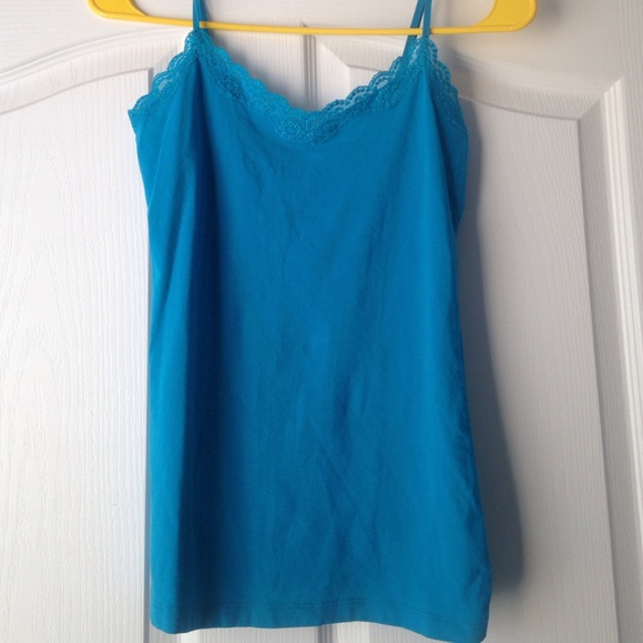 Blue tank top