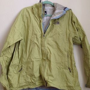 North face hooded rain jacket