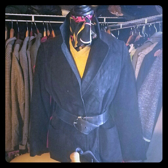 Suede Blazer - Picture 1 of 2