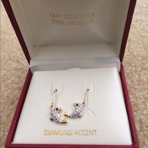 Diamond Accent 18KT Gold