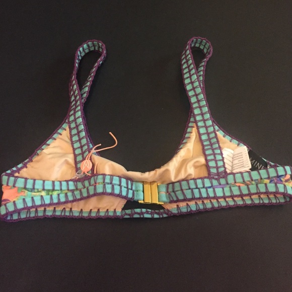 NWOT Mink Pink Staring at Sunsets Bikini Top - Picture 4 of 4