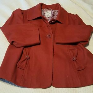 Anthropology Adorable fully lined  blazer