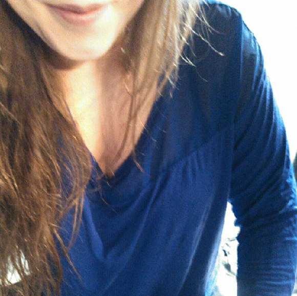 Bright blue issi long sleeve - Picture 3 of 4