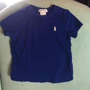 Boy's blue Ralph Lauren shirt