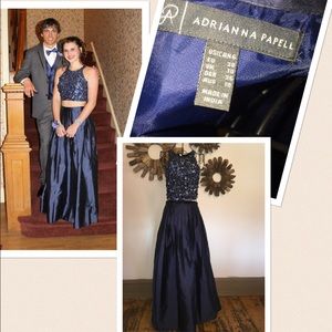 2 Piece Formal Dress GOOD FOR PROM