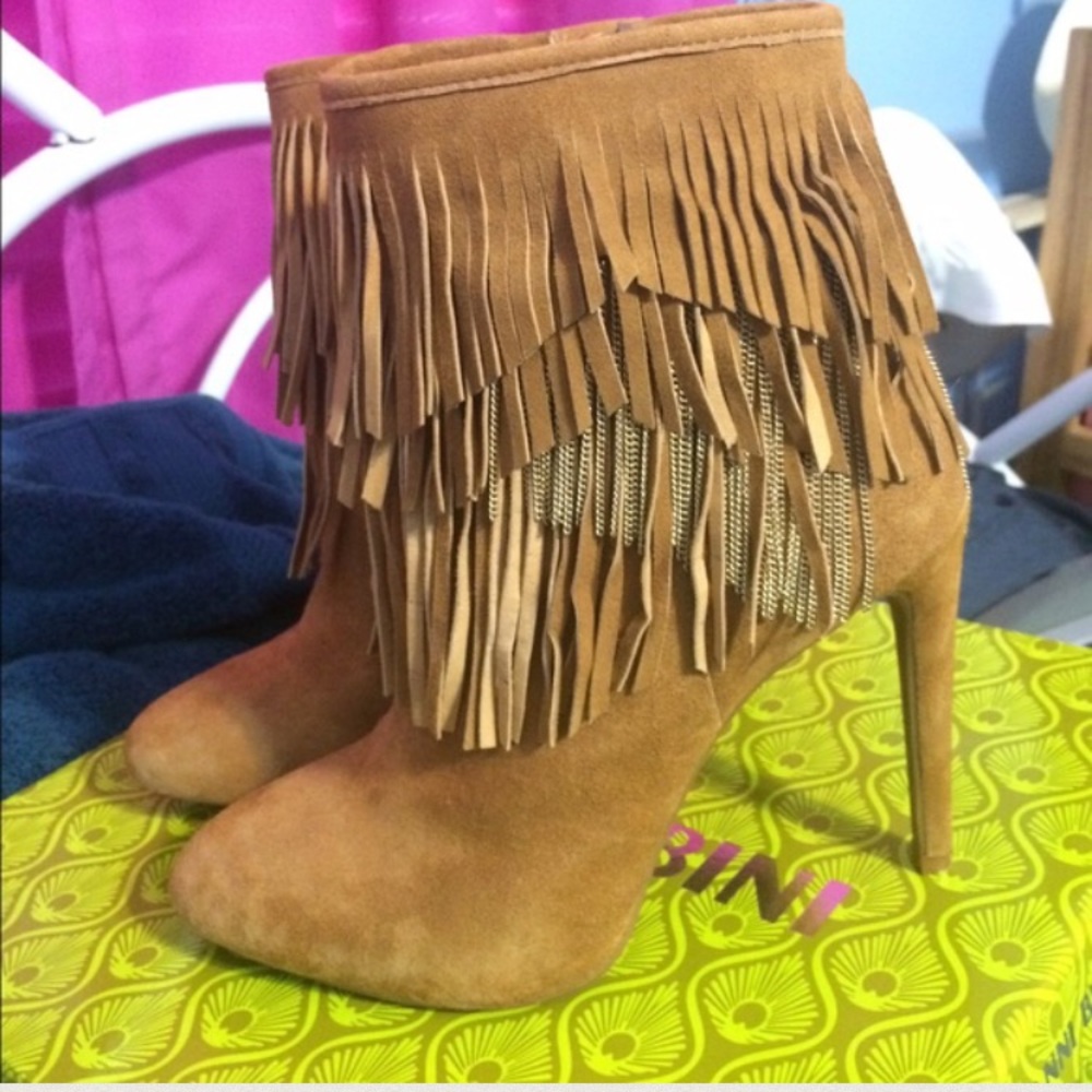 GIANNI BINI SUEDE HEEL