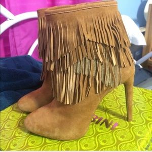 GIANNI BINI SUEDE HEEL