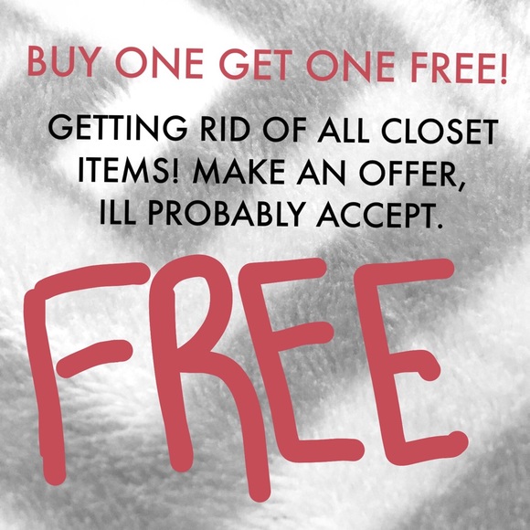 BUY ONE GET ONE FREE!!!