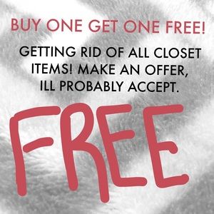 BUY ONE GET ONE FREE!!!