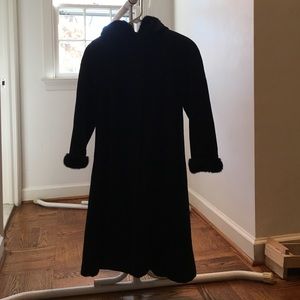 Stephanie Mathews Kids black dress coat