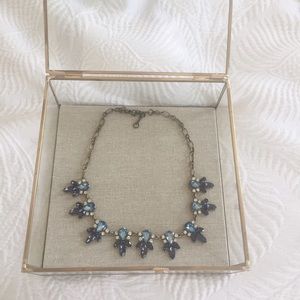 J. Crew Blue Statement Necklace
