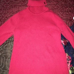 Ralph Lauren red turtle neck sweater