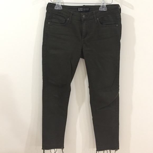 Zara Olive Jeans