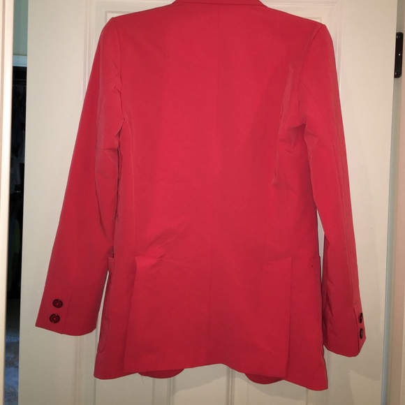 Gorgeous Coral Blazer - Picture 5 of 6