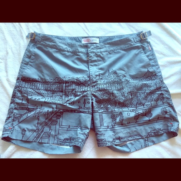 Special edition Paris Review Orlebar swim short