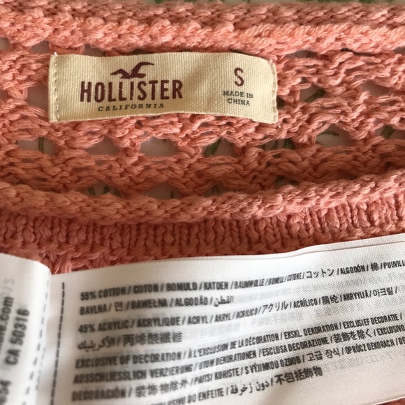 COTTON SWEATER. HOLLISTER - Picture 4 of 4