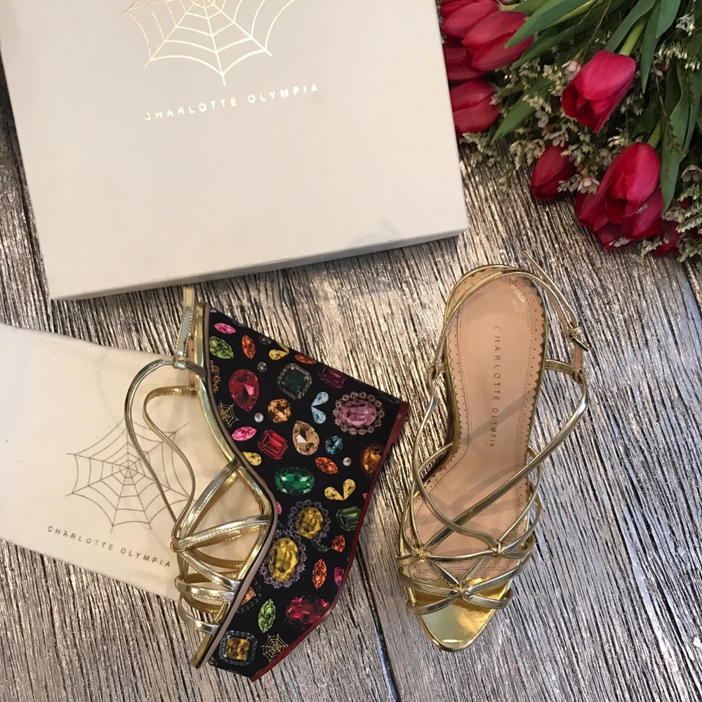 New Charlotte Olympia wedges - Picture 4 of 4