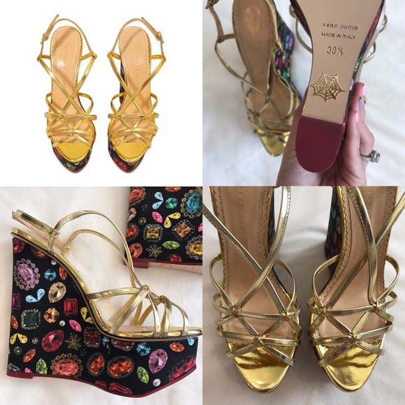 New Charlotte Olympia wedges - Picture 3 of 4