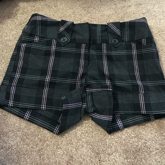 Plaid shorts