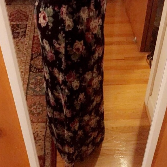 Maxi Floral Skirt